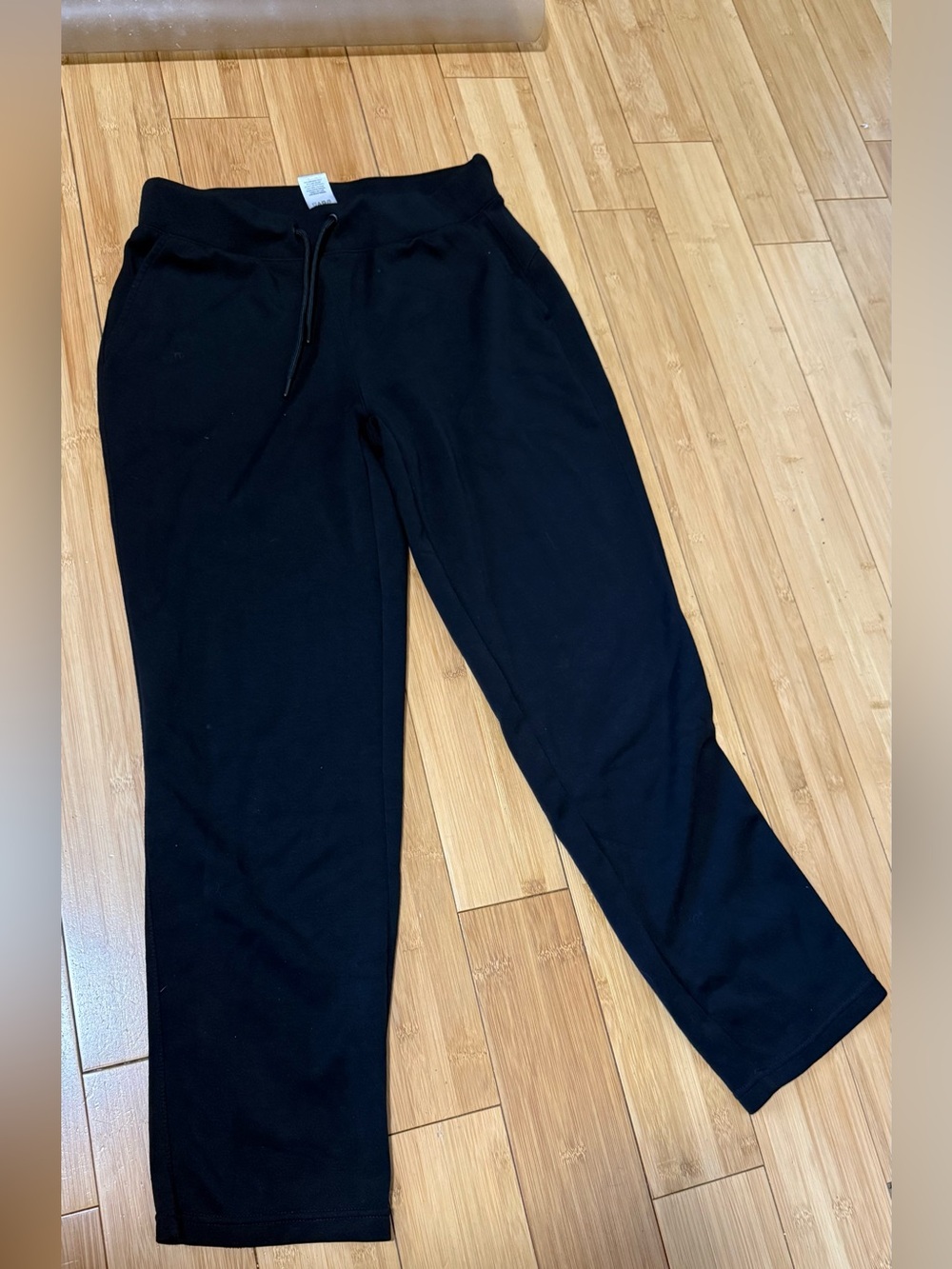 Black Drawstring Sweatpants